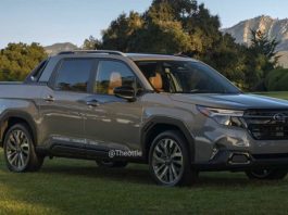 Новий пікап на базі Subaru Forester – перші зображення