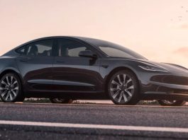 Нова Tesla Model 3 витрачає на розгін до 100 км/год менше трьох секунд Нова Tesla Model 3 витрачає на розгін до 100 км/год менше трьох секунд