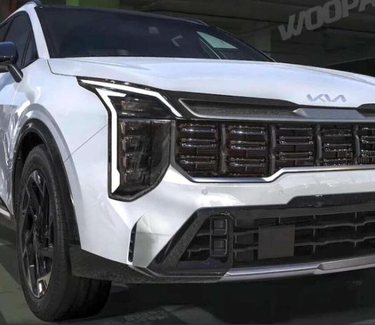 Рестайлінговий Kia Sportage показали з кількох ракурсів