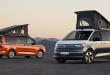 Volkswagen представив новий автокемпер із підйомним дахом на базі T7 Multivan