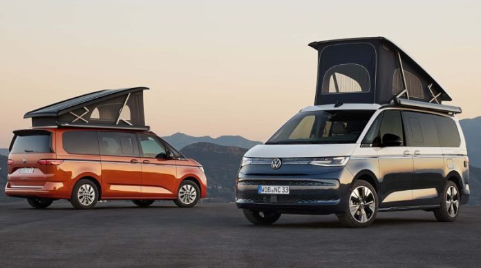 Volkswagen представив новий автокемпер із підйомним дахом на базі T7 Multivan