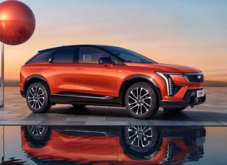 Представлений недорогий Cadillac Optiq 2025 з 33-дюймовим екраном та довічною гарантією на електричні системи