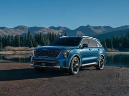 Вартість гібрида Kia Sorento 2025 складе від $38 690 до $46 890