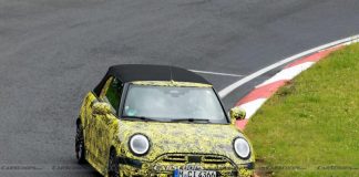 Оновлений кабріолет Mini Cooper JCW засвітився на тестуванні