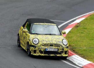 Оновлений кабріолет Mini Cooper JCW засвітився на тестуванні