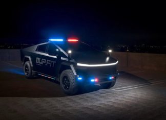 Tesla Cybertruck перетворили на поліцейський електромобіль (фото)