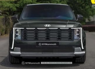 У новому Hyundai Palisade буде симетрична передня панель