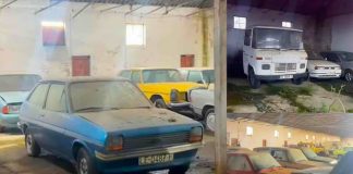У Франції знайшли склад із більш ніж 100 покинутими автівками