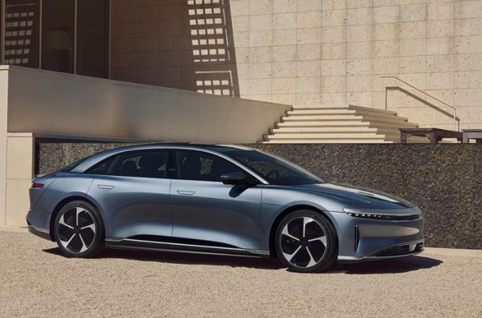 Lucid Air визнаний найбільш енергоефективним електромобілем у США