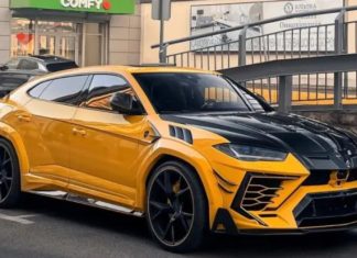У Києві помітили надзвичайно потужний кросовер Lamborghini вартістю понад півмільйона доларів