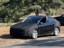 Прототип оновленої Tesla Model Y помітили в Каліфорнії Прототип оновленої Tesla Model Y помітили в Каліфорнії