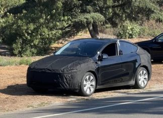 Прототип оновленої Tesla Model Y помітили в Каліфорнії