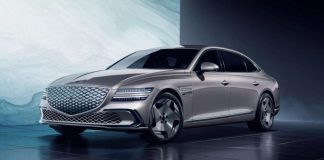 Представлено оновлений електроседан Genesis G80: збільшена база та покращена батарея