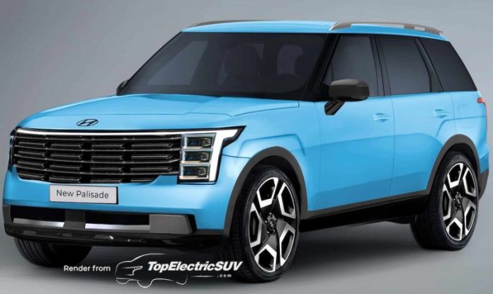 Новий Hyundai Palisade з'явився на свіжих рендерах