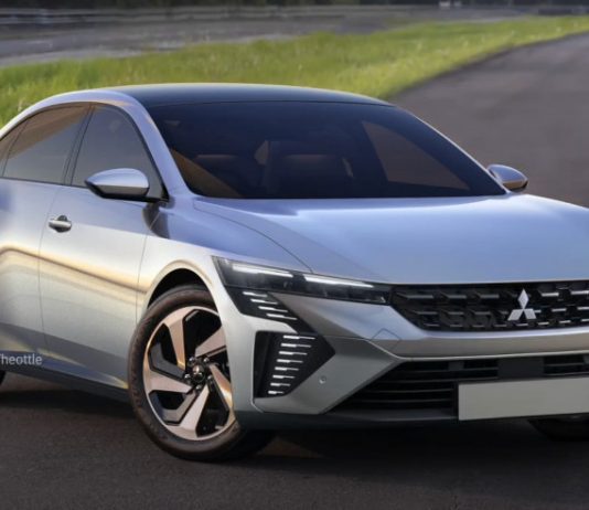 Показали перші реалістичні зображення нового Mitsubishi Lancer