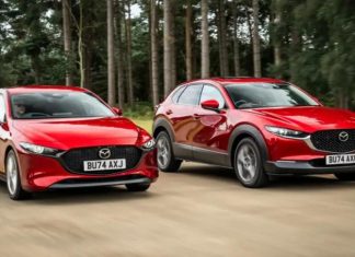 Моделі Mazda 3 та Mazda CX-30 оновилися і стали потужнішими Моделі Mazda 3 та Mazda CX-30 оновилися і стали потужнішими