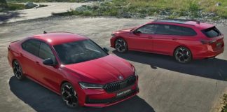 Представлено нову Skoda Superb Sportline: новинку зняли на фото