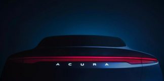 Новий електричний кросовер Acura: перше зображення