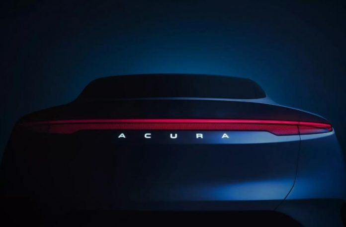 Новий електричний кросовер Acura: перше зображення