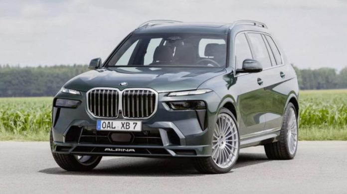 Alpina представила модернізовану версію BMW Alpina XB7