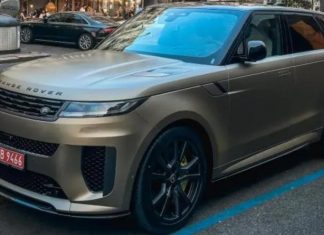 В столиці помітили найшвидший Range Rover в історії