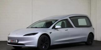 Tesla Model 3 стала катафалком: оновлена версія здивувала