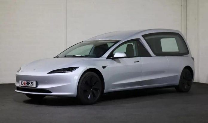 Tesla Model 3 стала катафалком: оновлена версія здивувала