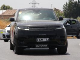 Засвітився перший електричний Range Rover Sport Засвітився перший електричний Range Rover Sport