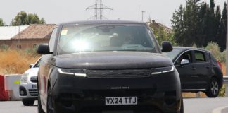 Засвітився перший електричний Range Rover Sport