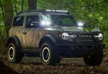 Ford побудував унікальний позашляховик Bronco у версії Sasquatch