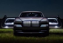 Купе Rolls-Royce Spectre отримав забарвлення в тонах лунного гало