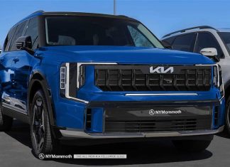 Перші зображення нового покоління великого кросовера Kia Telluride