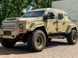 Броньований позашляховик Terradyne Gurkha RPV виставили на продаж за $88 тисяч Броньований позашляховик Terradyne Gurkha RPV виставили на продаж за $88 тисяч