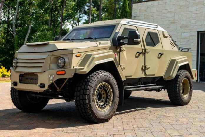 Броньований позашляховик Terradyne Gurkha RPV виставили на продаж за $88 тисяч