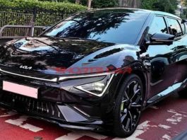 Оновлений Kia EV6 GT помітили шпигуни без камуфляжу Оновлений Kia EV6 GT помітили шпигуни без камуфляжу