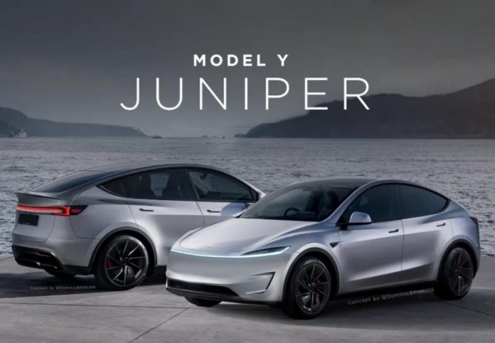 Нова Tesla Model Y Juniper суттєво відрізнятиметься від попередньої версії