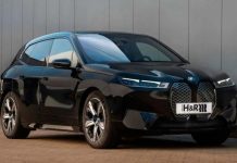 Новий занижений електрокросовер BMW iX від H&R показали на фото