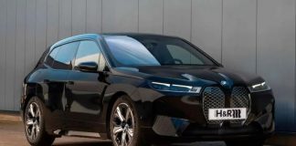 Новий занижений електрокросовер BMW iX від H&R показали на фото