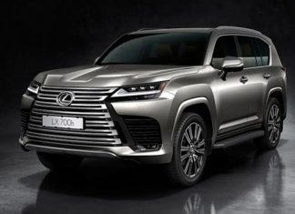 Lexus презентував оновлений LX: позашляховик показали на нових фотографіях