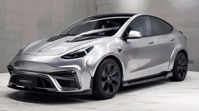 DarwinPro Aero представив тюнінг-пакет для Tesla Model Y