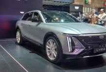 Електричний кросовер Lyriq від Cadillac вперше показали в Парижі