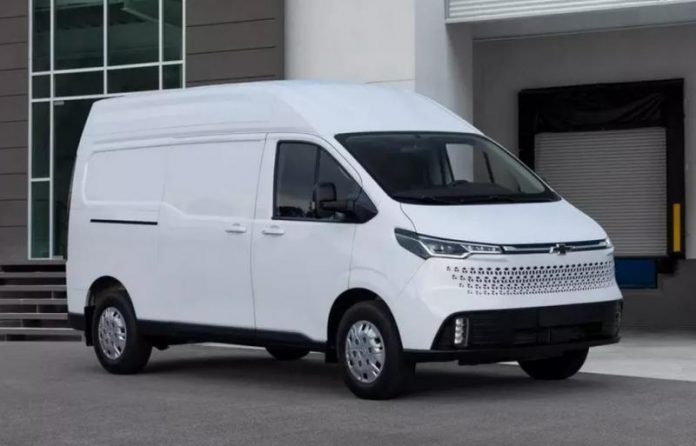 Chevrolet представив конкурента Ford Transit: оновлений китайський фургон