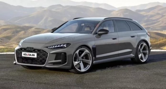 Новий Audi RS 5 Avant під час випробувань потрапив в об'єктив камери