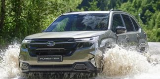 Представлено гібридну версію Subaru Forester E-Boxer