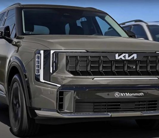 Новий великий кросовер Kia помітили під час тестових випробувань