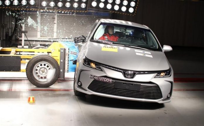 Нова Toyota Corolla провалила краш-тест від NCAP