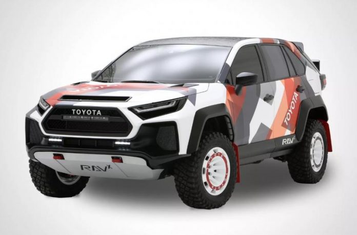 Представлено Toyota RAV4, спеціально підготовлений для ралі