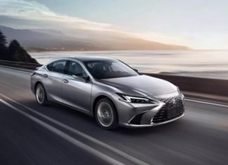 Оновлений Lexus ES офіційно представили в Китаї