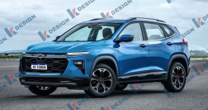 Оновлений Chevrolet Tracker (2026) потрапив в об'єктиви папараці