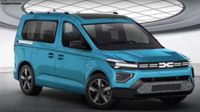 Опубліковано перші неофіційні рендери Dacia Dokker 2025